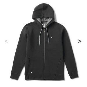 NWOT REI Vuori Cosmos Zip-Up Black Small